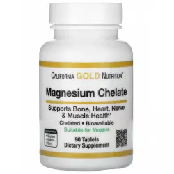 California Gold Nutrition Magnesium Chelate Магний