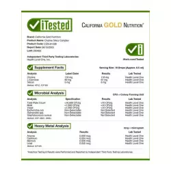 California Gold Nutrition Choline Silica Complex COLLAGEN