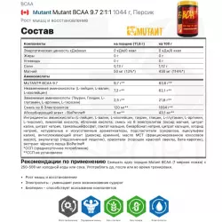 Mutant Mutant BCAA 9.7 2:1:1 ВСАА