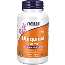 NOW FOODS Ubiquinol 100 mg Антиоксиданты, Q10