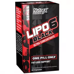 NUTREX Lipo-6 Black Fat-Loss Support Контроль веса