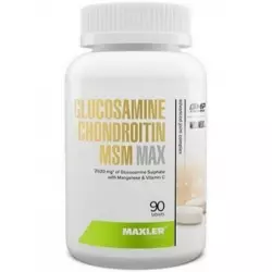 MAXLER Glucosamine Chondroitin MSM MAX Суставы, связки