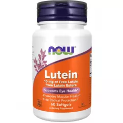 NOW FOODS Lutein 10 mg (From Esters) Адаптогены