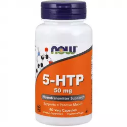 NOW 5-HTP - Гидрокситриптофан  50 мг Адаптогены