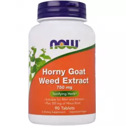 NOW FOODS Horny Goat Weed Extract 750 mg Тестобустеры