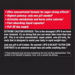 NUTREX Lipo-6 Black Extreme Weight Loss Support ultra concentrate AMZ Контроль веса