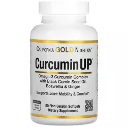 California Gold Nutrition Curcumin UP Omega 3, Жирные кислоты