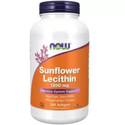 NOW FOODS Sunflower Lecithin Аминокислоты раздельные