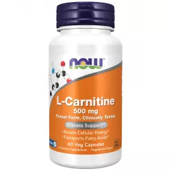 NOW FOODS L-Carnitine 500 mg L-Карнитин