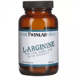 Twinlab L-Arginine 500 mg (DUBL) Аминокислоты раздельные