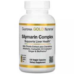 California Gold Nutrition Silymarin Complex Адаптогены