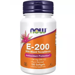 NOW FOODS E-200 134 mg (200 IU) Витамин Е