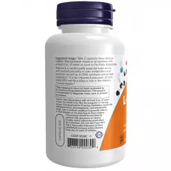 NOW FOODS L-Arginine 500 mg Аминокислоты раздельные