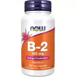 NOW FOODS B-2 100 mg Витамины группы B