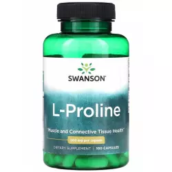 Swanson L-Proline 500 mg Аминокислотные комплексы