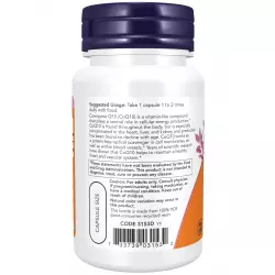 NOW FOODS CoQ10 60 mg – Кофермент Q10 Антиоксиданты, Q10