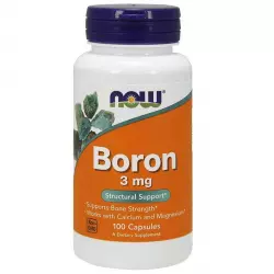 NOW Boron 3 мг Минералы