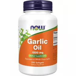 NOW FOODS Garlic Oil 1500 mg Экстракты