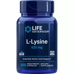 Life Extension L-Lysine 620 mg Аминокислоты раздельные