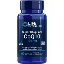 Life Extension Super Ubiquinol CoQ10 100 mg Антиоксиданты, Q10