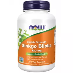 NOW FOODS Ginkgo Biloba 120 mg ЗАГРУЗКА