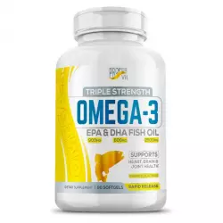 Proper Vit Triple Strength Omega 3 Fish Oil Omega 3, Жирные кислоты
