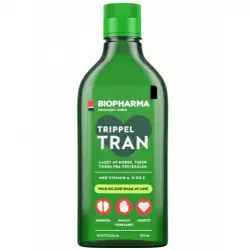 BIOPHARMA Trippel Tran Omega-3 Omega 3, Жирные кислоты
