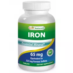 BestNaturals Iron 65 mg Минералы раздельные
