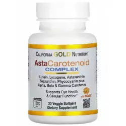 California Gold Nutrition AstaCarotenoid Complex Антиоксиданты, Q10