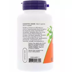 NOW FOODS Dandelion Root 500 mg Экстракты