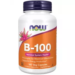 NOW FOODS B-100 Complex Veg Caps Витамины группы B