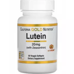 California Gold Nutrition Lutein whit Zeaxanthin 20 mg Адаптогены