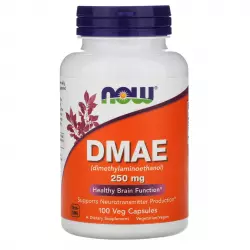 NOW DMAE 250 мг Антиоксиданты, Q10