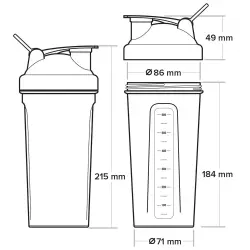 Be First TS1356 с шариком Без Логотипа Шейкера