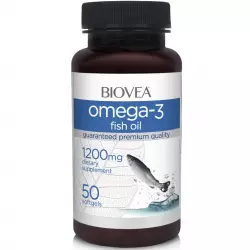 Biovea Omega-3 1200 мг Omega 3, Жирные кислоты