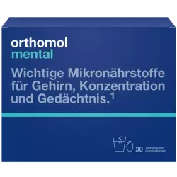Orthomol Orthomol Mental (порошок+капсулы) Для концентрации внимания