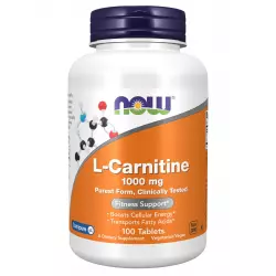 NOW FOODS L-Carnitine Tartrate 1000 mg L-Карнитин