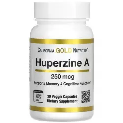 California Gold Nutrition Huperzine A 250 mcg Для концентрации внимания