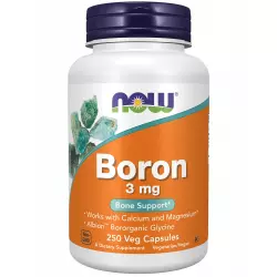 NOW FOODS Boron 3 mg Минералы