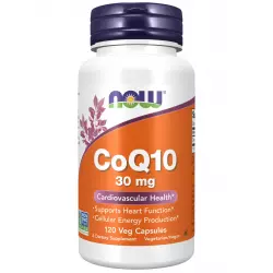 NOW FOODS CoQ10 30 mg – Кофермент Q10 Антиоксиданты, Q10