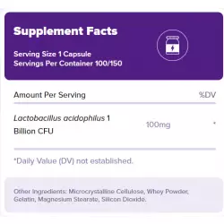 Natrol Acidophilus Probiotic 100 mg Для иммунитета