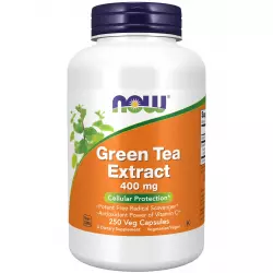 NOW FOODS Green Tea Extract 400 mg Антиоксиданты, Q10