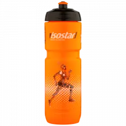 ISOSTAR Спортивная бутылочка Isostar 800 мл Оранжевая с черной крышкой Бутылочки