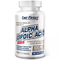 Be First Alpha Lipoic Acid (альфа-липоевая кислота) Антиоксиданты, Q10