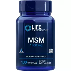 Life Extension MSM 1000 mg Суставы, связки