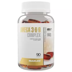 MAXLER (USA) Omega 3-6-9 Omega 3, Жирные кислоты