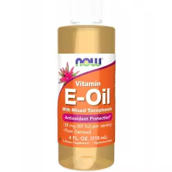 NOW FOODS Vitamin E-Oil (D-Alpha Tocopherol) Mixed Tocopherols Витамин Е