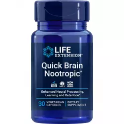 Life Extension Quick Brain Nootropic Для концентрации внимания