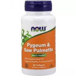 NOW FOODS Pygeum & Saw Palm Extract Экстракты