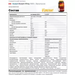 Mutant Mutant Whey Сывороточный протеин